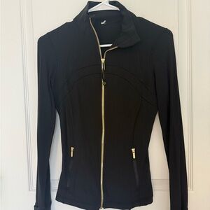 Lululemon Athletica Black and Gold Jacket